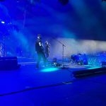 Band mit Blick zum Publikum