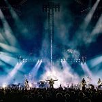 Bühnenshow mit Publikum