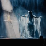 Geige im Spotlight